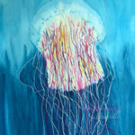 Lion's Mane Jellyfish 18 in. x 24 in. - 46 x 61 cm  - 140,00 Euro