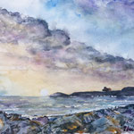 Cornwall Coastline   15 in. x 22 in. - 38 x 28 cm - 420,00 Euro