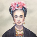 Frida Kahlo 15 in. x 22 in. - 38 x 56 cm - 760,00 