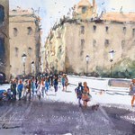 Ponte de Pedra, Girona 15 in. x 22 in. - 38 x 28 cm - 720,00 Euro