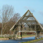 Holzbrücke in Sint Maartensbrug
