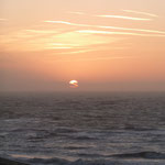 Ein Sonnenuntergang am Meer