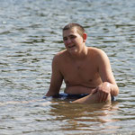 Der Spielmannszug am SZ-See 2010 mit schwimmen