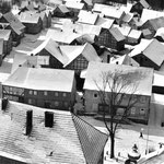 Burghauner Ringstraße, in der viele jüdische Familien lebten, um 1938