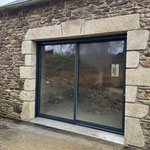 linteau jambage granit beige