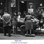 Rue Montorgueil in the "Oldie days"