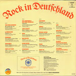 Rückseite des Plattenalbums "Rock in Deutschland - Vol. I" von 1980 0 (Foto discogs.com)