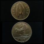 Meine auf "Hochglanz" polierte von 1949 am Strand gefundene Silbermünze :-)