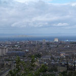 Blick auf Edinburgh