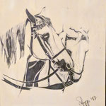 2)   Animals - Grafite su carta - 1987 - NON DISPONIBILE -