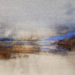218)  Abstract landscape ( particolare )- Acquerello su carta - 2023 - NON DISPONIBILE -