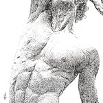 259) The Dancer - Inchiostro su carta - 40x50 cm - 2024 - IN VENDITA -