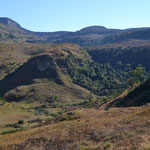 Achter de berg ligt Lesotho
