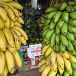 Banaan, Street market, Dambulla