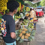 Street market, Dambulla