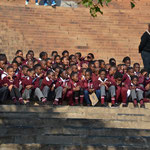 Schoolklas bij Voortrekkers monument