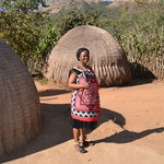 Zulu vrouw in Mantenga, Swaziland