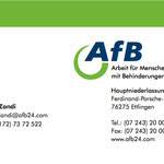AfB - gemeinnütziges IT Systemhaus :: Visitenkarte
