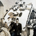 La cavalcade de Sauvian - Archives Andrée Crouzat - memoiredesauvian.fr
