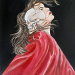 Disengagement, oil on canvas, 8"x8"