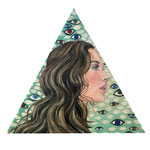 Identification with the Emotional State of Another, oil on canvas, 12"x12"x12"