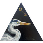 Questions are Answers, oil on canvas, 12"x12"12"