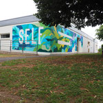 Atelier fresque pour le Self // EREA , Angoulême  