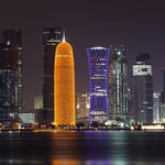 Doha from the sea