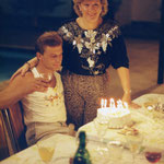 Barry & Cath Poolside Jeddah