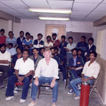 My Staff Give Me A Farewell Party. 1983