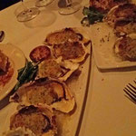 Oysters at Mortons