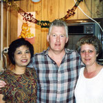 With Tessie and Friend Jeddah