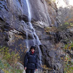 Wasserfall beim Chimney Rock (Drehort "Der letzte Mohikaner"