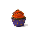 Sammy the Patissier Halloween Cupcake Super Squishy (Magical Pumpkin)