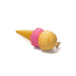 Cafe de N Double-Scoop Ice Cream Cone Super Squishy (Marble Caramel)