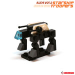 Blocks World Space War Starship Troopers K28A-7A