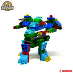 Blocks World Variety Dinosaur K19A-2+4+6+7