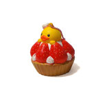 Sammy the Patissier Strawberry Tart Super Squishy (Plain)