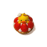 Sammy the Patissier Strawberry Tart Super Squishy (Plain)