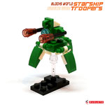 Blocks World Space War Starship Troopers K28A-4A