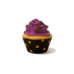 Sammy the Patissier Halloween Cupcake Super Squishy (Magical Grape)