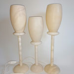 Tischlampe aus Alabaster AL14C, AL13C, Auslaufmodell, Sonderpreis 159,- €/Stk. / 165,-€/Stk.