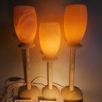 Tischlampe aus Alabaster AL14C, AL13C, Auslaufmodell, Sonderpreis 165,- €/Stk. / 159,-€/Stk..