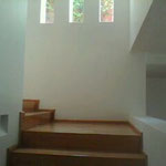 Limpieza de casa. Escalera