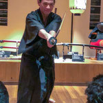 Samurai Performance at Samurai Museum, Shinjuku.