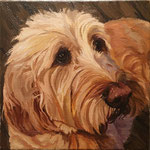 Fenway, 2015 Oil on canvas, 12 x 12 inches