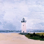 Lighthouse, 2000 Oil on canvas, 16 x 20 inches
