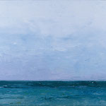 Atlantic Ocean (Akumal), 2000 Oil on canvas, 16 x 20 inches