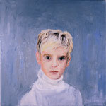 Andrew, 1995 Oil on canvas, 26 x 26 inches