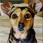 Annie, 2026 Oil on canvas, 12 x 12 inches